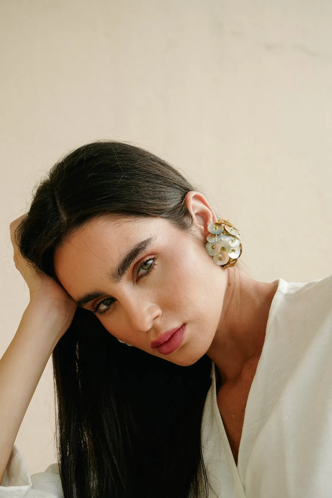 Ecorces De Cerisier Earrings