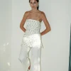 Ecorces De Cerisiers Off-white Bustier