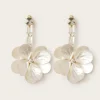 Fleur Blanche Earrings