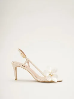 Fleurs Blanches Slingbacks