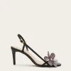 Fleurs Blanches Slingbacks