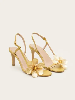 Fleurs Blanches Slingbacks