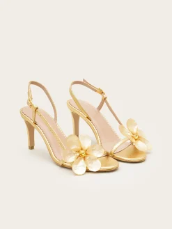 Fleurs Blanches Slingbacks