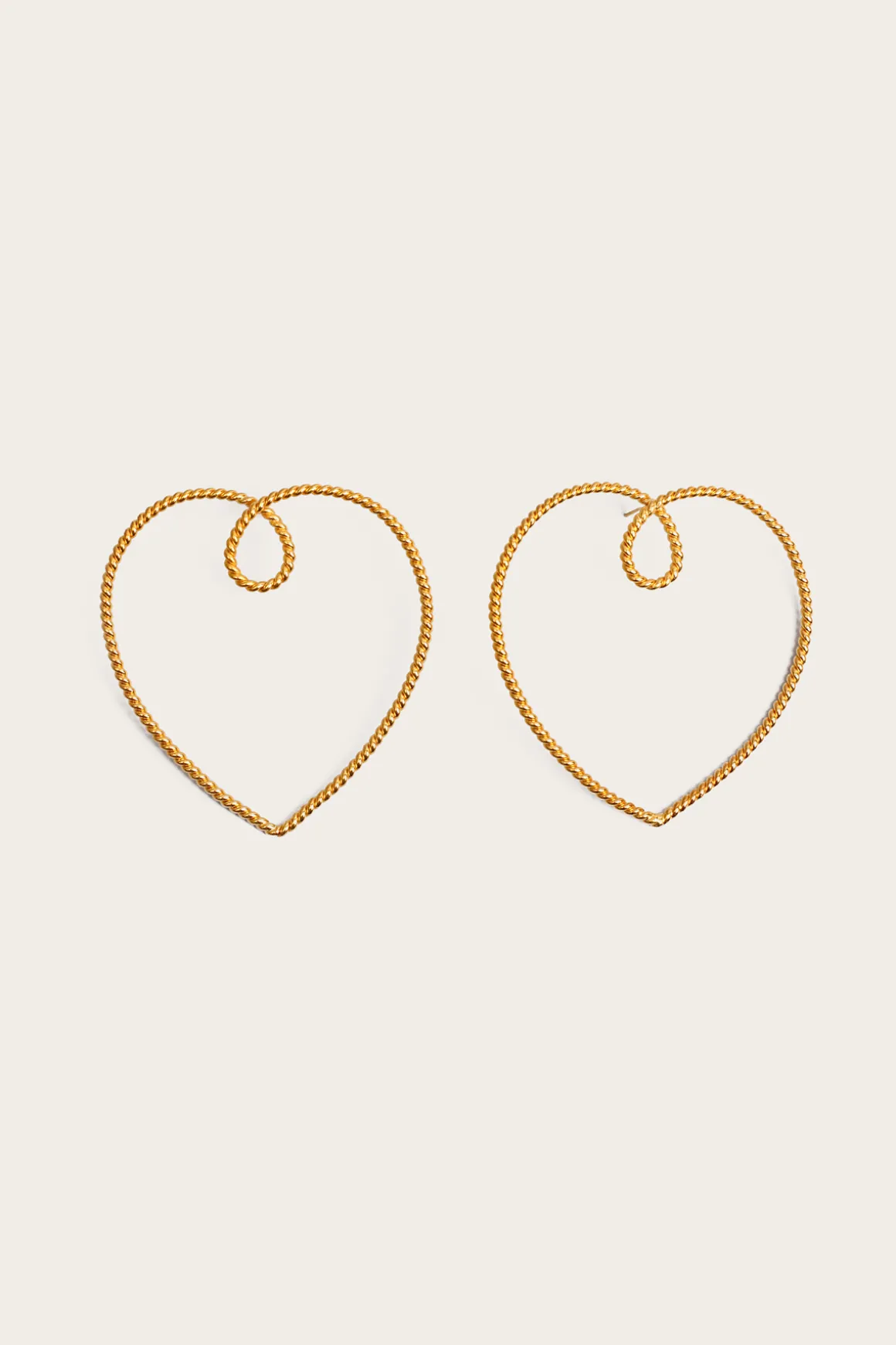 Heart Of Gold Earrings