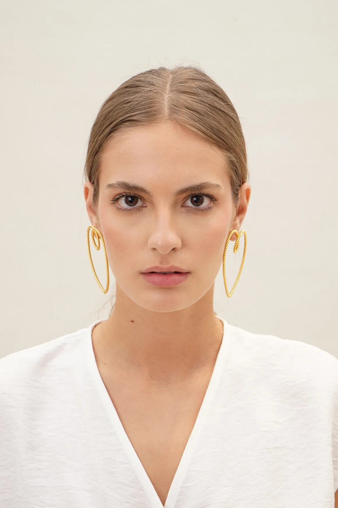 Heart Of Gold Earrings