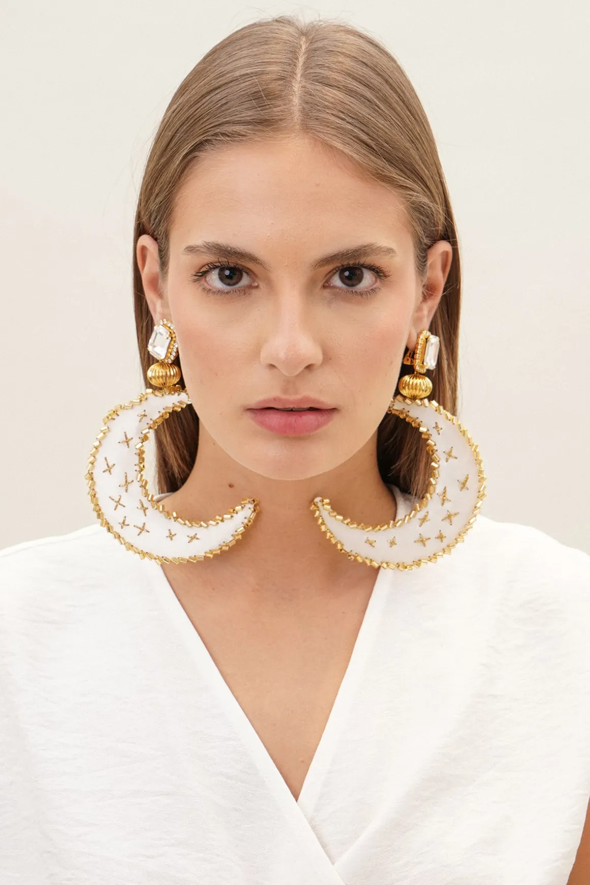 Lune Scintillante Earrings