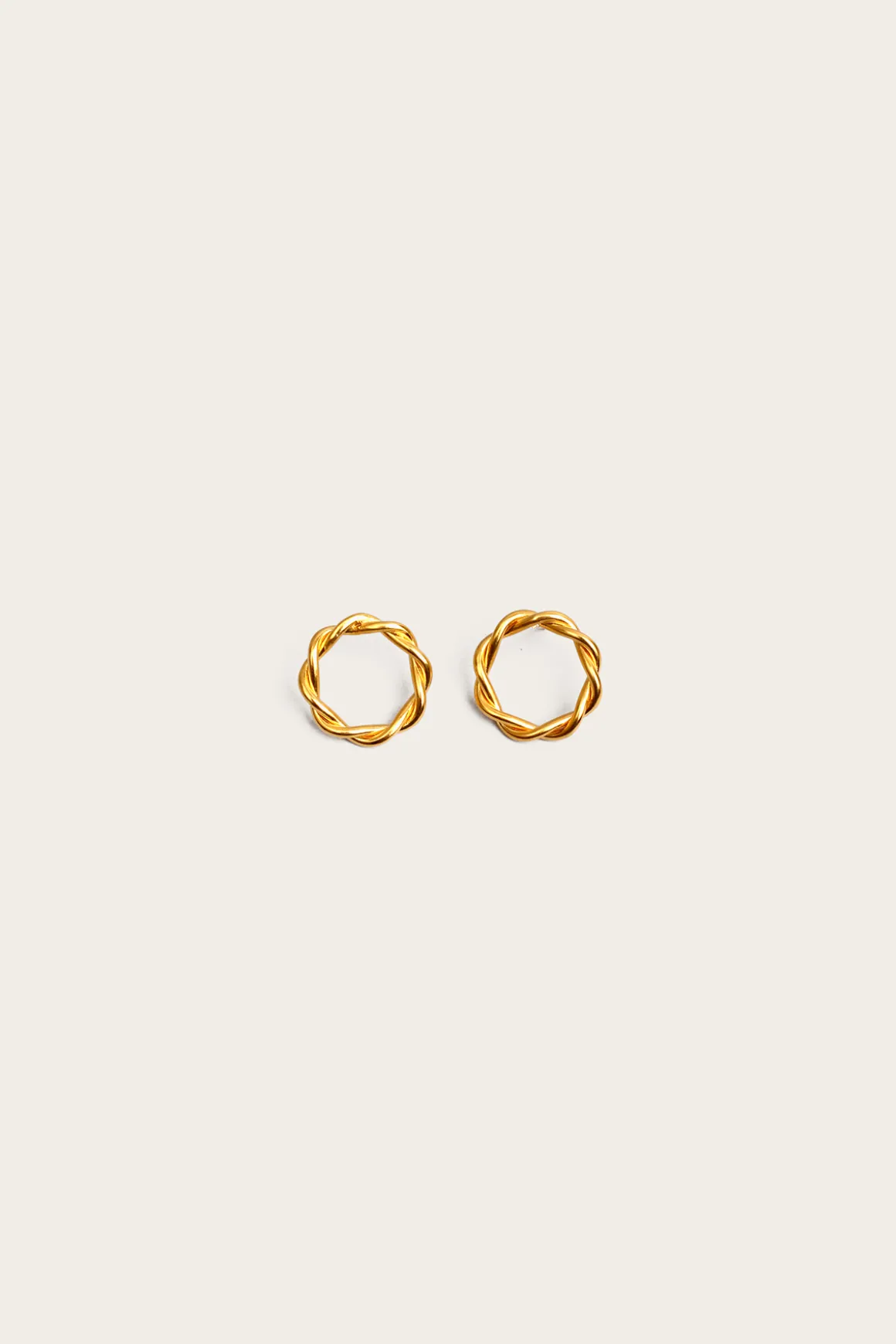 Mini Circle Earrings